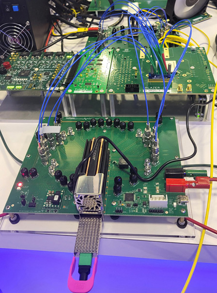 TeraHop optical module at OFC 2025